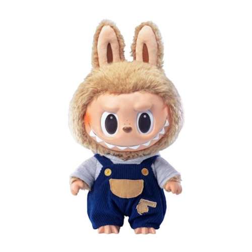 全新 熱爆送禮潮物 Labubu 長袖T恤 （米黄色, 杏色）