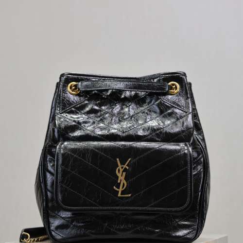 復古油蠟小牛皮購物袋