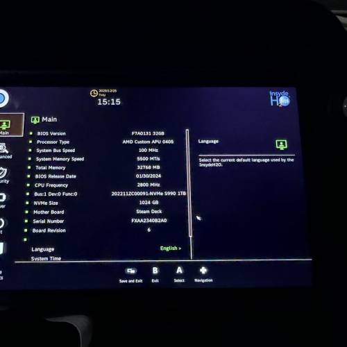 Steam Deck 32GB +1TB 透明版 （LCD)