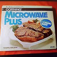 美國(製造)康寧雙耳煎鍋連蓋(USA Corning Microwave Plus Browning Skillet)