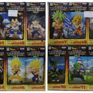全新 Banpresto WCF 龍珠Z Dragon Ball Z BATTLE OF SAIYANS VOL.1-2