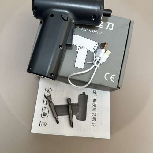 锂電小型槍式電動螺丝批