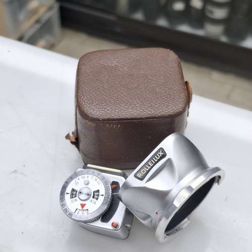 ROLLEIFLEX ROLLEILUX LIGHT METER METAL HOOD FOR BAY 1 95% NEW 測光準