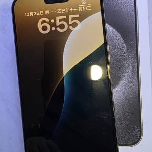 99%新iphone 15 Promax 1T 港行全套白色