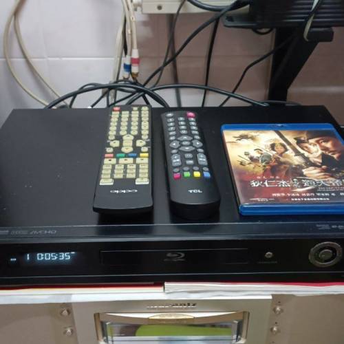 Oppo BDP-80有搖控，注意：曾有摩改兩聲度，現在RCA冇聲，藍光碟正常，合零件及維修...
