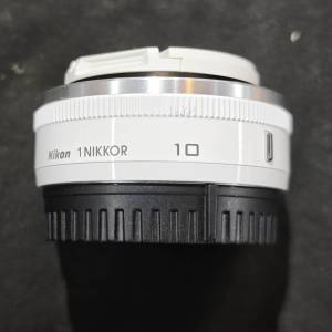 Nikon 10/2.8 Nikkor 1 尼康 10mm 10 冇盒冇單冇證冇罩 鏡片通透冇花冇霉 功能全正...