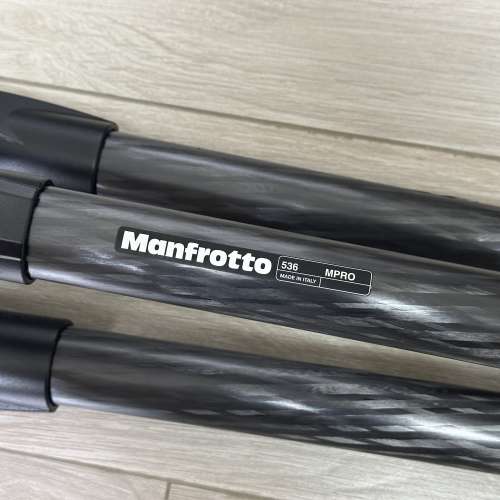 Manfrotto 536 MPRO 100/75mm 球碗, 2米高碳纖腳