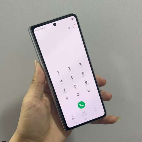 全網最平🔥Samsung galaxy fold 5 12+256歐版雙卡dual sim藍色