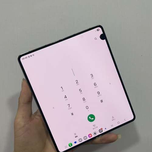 全網最平🔥Samsung galaxy fold 5 12+256歐版雙卡dual sim藍色