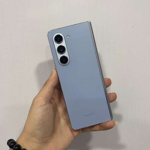全網最平🔥Samsung galaxy fold 5 12+256歐版雙卡dual sim藍色
