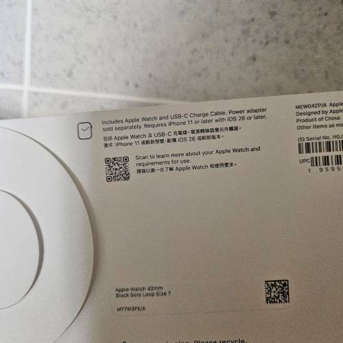 Apple Watch Series 7 40mm 黑色