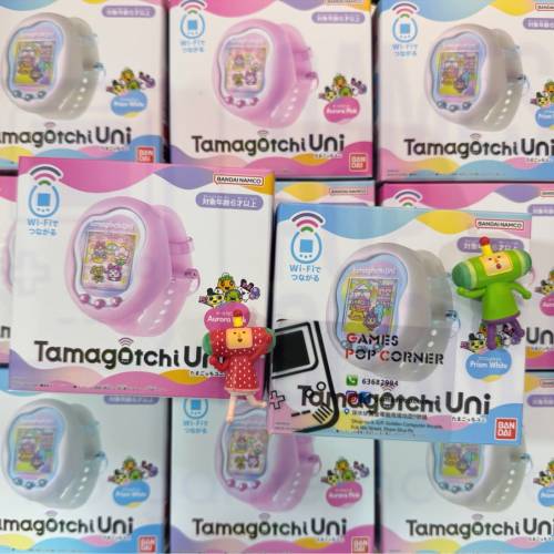 (全新現貨) BANDAI🇯🇵他媽哥池 Tamagotchi Uni 🐰粉紅色 Aurora Pink/ 白色 Prism...