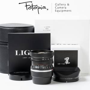 || Light Lens Lab 28mm F2.8 - 9 Elements / Brass / Black Paint, full packing ||