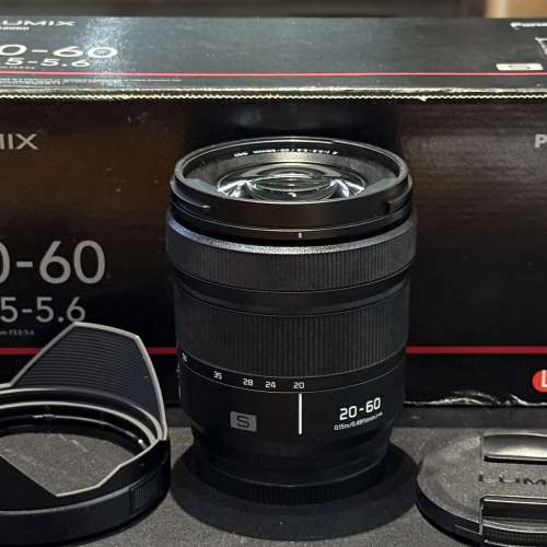Panasonic Lumix S 20-60mm F3.5-5.6 for L-Mount full packing