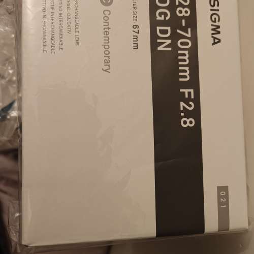 Sigma 28-70mm F2.8 DGDN Lmount