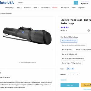 Leofoto 超大三腳架袋 Gitzo Manfrotto