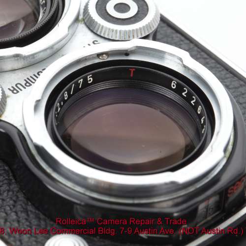 Rolleiflex 3.5A MX Type 1 red T Tessar 75/3.5 Automat K4 A, Serviced Rolleica...