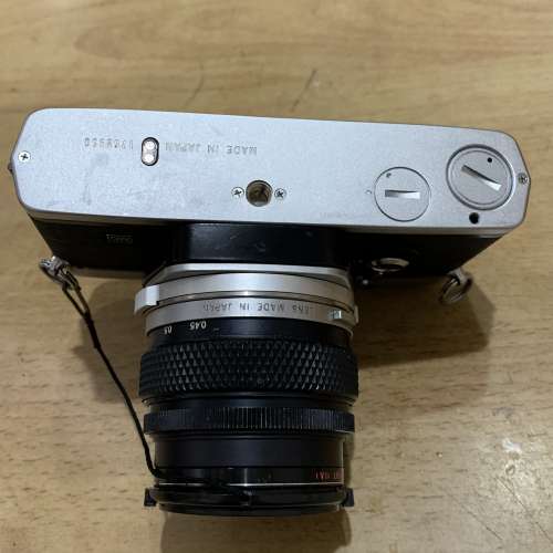 超新OLYMPUS OM-1N 連原廠50mm 1.4光圈鏡頭+Metz閃燈 各功能全正常