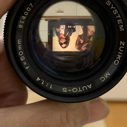 超新OLYMPUS OM-1N 連原廠50mm 1.4光圈鏡頭+Metz閃燈 各功能全正常