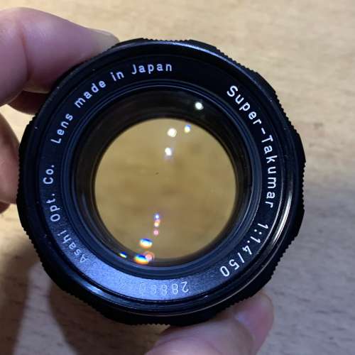 超新Pentax Takumar 50mm 1.4大光圈鏡頭 鏡片清晰冇花冇毛