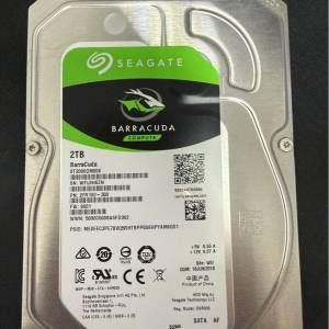 Seagate BarraCuda 3.5-inch 7200rpm SATA3 HDD 2TB (ST2000DM008)