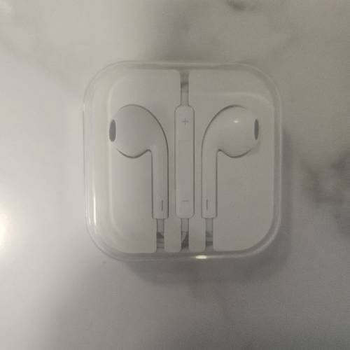 iphone有線耳機(圓頭）