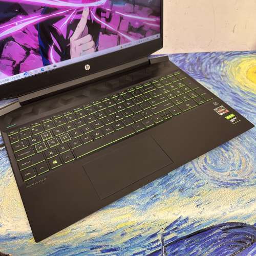 (綠色HP性價比高電競機🔥)Hp Pavilion AMD Ryzen 7 4800H /8,16,32GB Ram/128,256,...