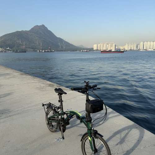 急賣！大行 DAHON Curl I4 (CUA644) 綠色 16吋內4速摺疊單車 近新淨 只踩13次 可議價