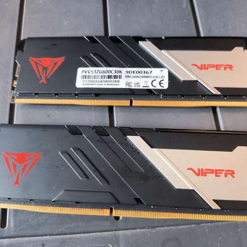 Patriot Viper DDR5 6000MHz Cl30 32GB