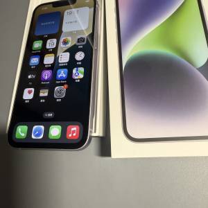 99%new  港行iPhone14 plus 128gb battery health 88%