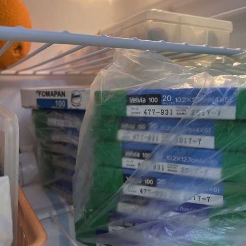 Fujichrome Velvia Provia 100 4x5 2017