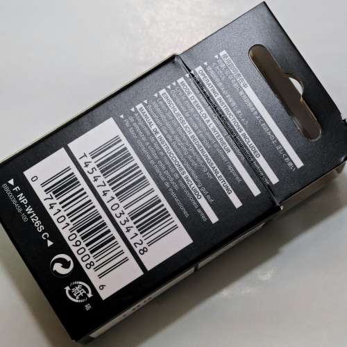 Fujifilm 富士原裝充電 NP-W126S 100% NEW