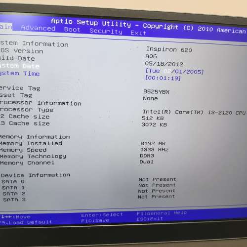 dell h61 主板+ i3 2120cpu