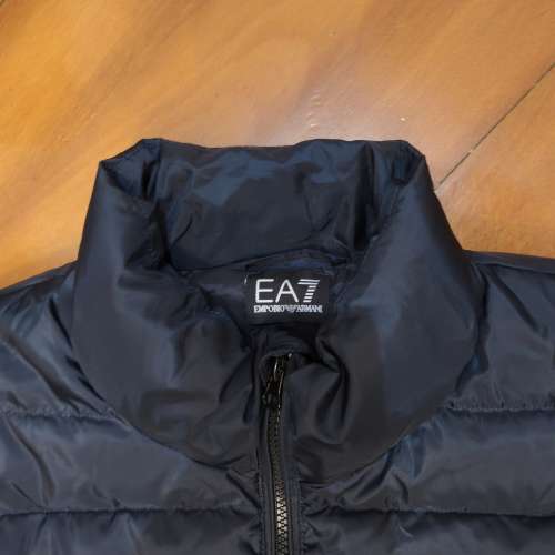 EA7 Mid Length Insulated Coat Jacket, Double Zipper, Chest 124 cm, Length 102 cm