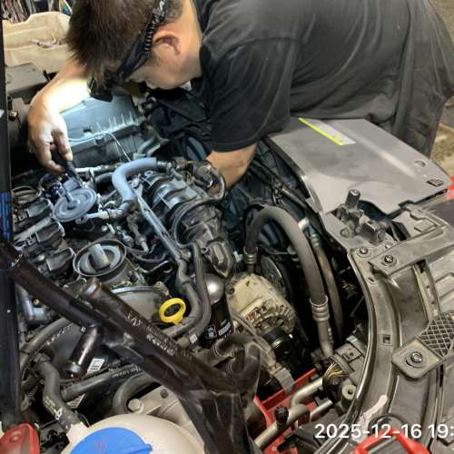 修理 Audi  漏水 漏油 沙田大圍馬鞍山 大埔