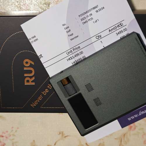 Cayin RU9 便攜胆解碼耳擴