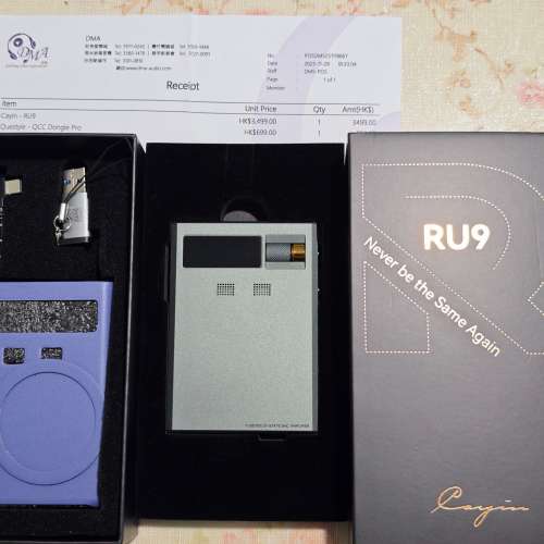 Cayin RU9 便攜胆解碼耳擴