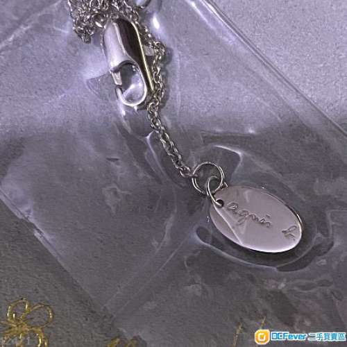 全新 agnes b.  PONT DES ARTS LOCKET 女裝頸鏈 (生日/ 情人節 禮物)