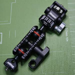 新淨攝影師陳文堅怪手萬向支架+蝸牛雲台