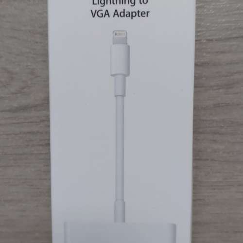 100%New 3 set 原裝Lighting to VGA adapter 1 with box NOS