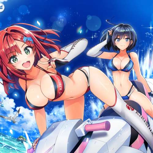 有限定Donki合作背景 洶湧海豚波潮 Dolphin Wave