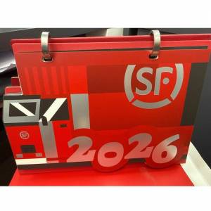 順豐2026座枱月曆