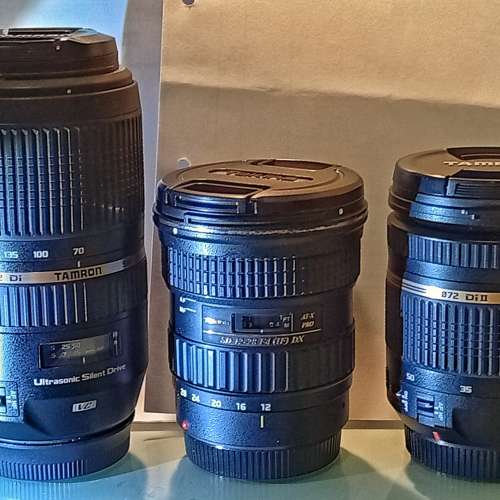 Canon 副廠鏡三支