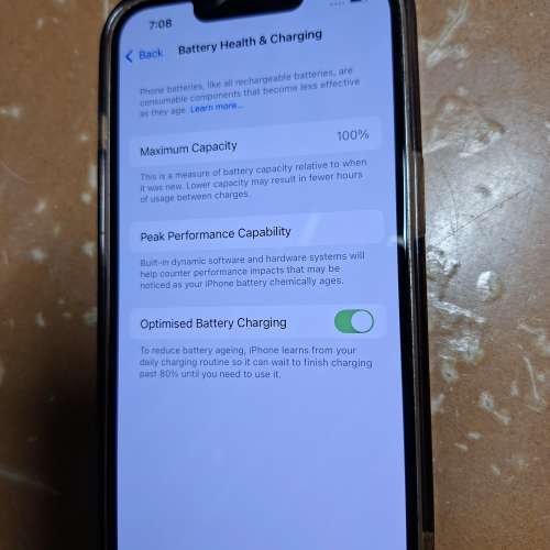 Iphone13 128gb  battery  health 100%