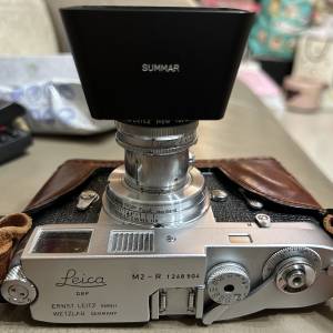 Leica Summar 50 2 LTM with N.Y. SOOMP Hood