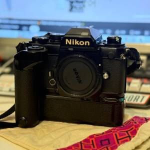Nikon FA 過唔倒片 with MD-12 直倒 95%新 操作正常