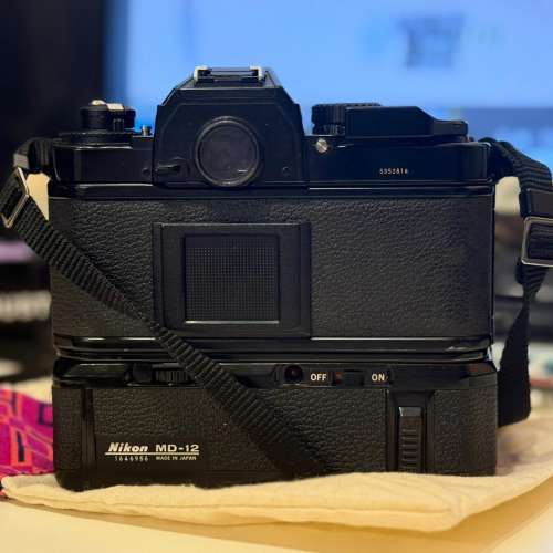 Nikon FA 過唔倒片 with MD-12 直倒 95%新 操作正常