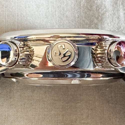 近全新 市場少有 實色綠面 限量400隻 GRAND SEIKO SBGC207 標誌性3支大炮設計 GMT ...