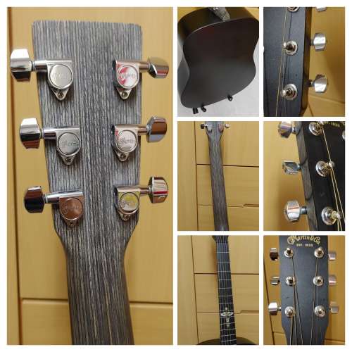 Martin & Co. DXAEBLACK (With Fishman Sonitone Electronics System Pickup)