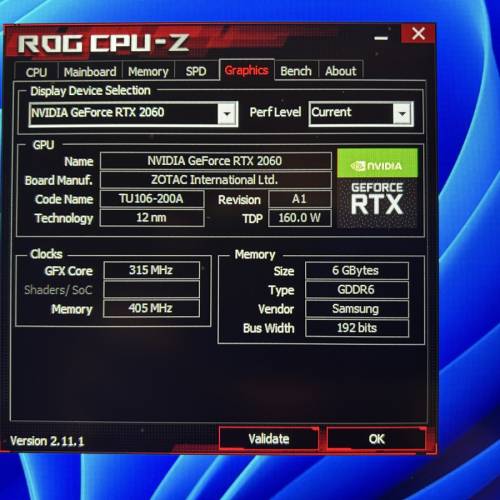 ZOTAC GAMING GeForce RTX 2060 OC